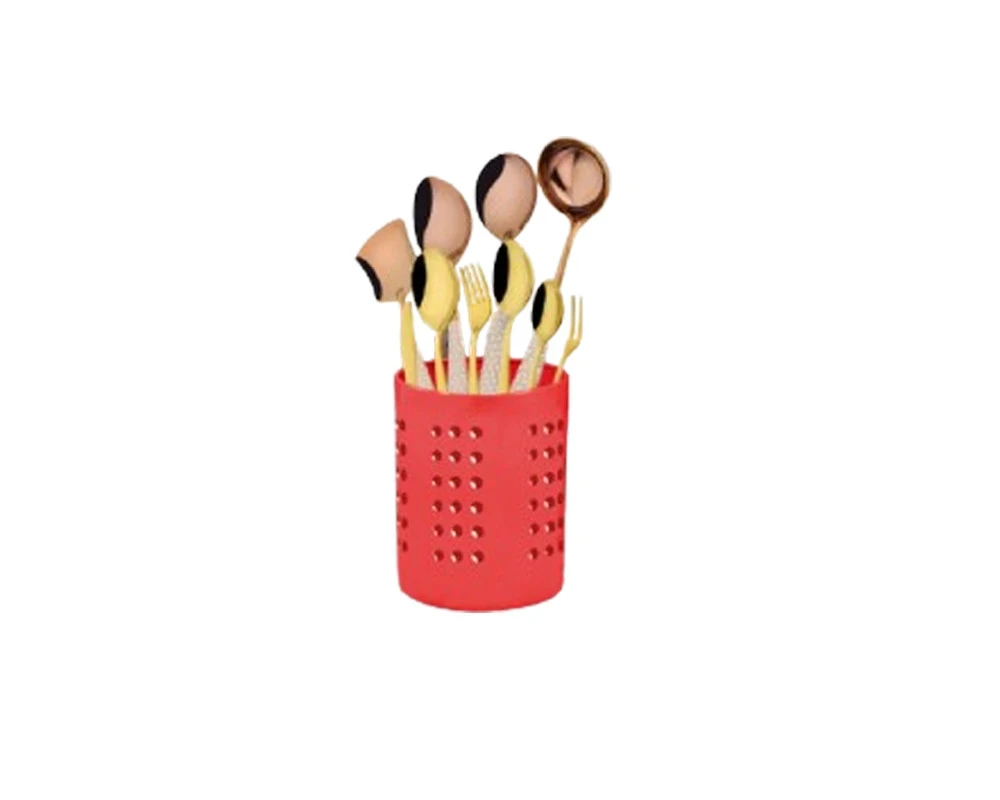 Stainless Steel Multipurpose Cutlery Holder for Kitchen - Pack of 6