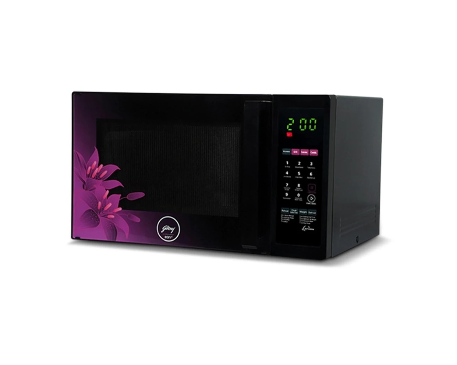 GODREJ MICRO WAVE OVEN GME 734 CR1 PM 34LTR VIOLET FLORAL