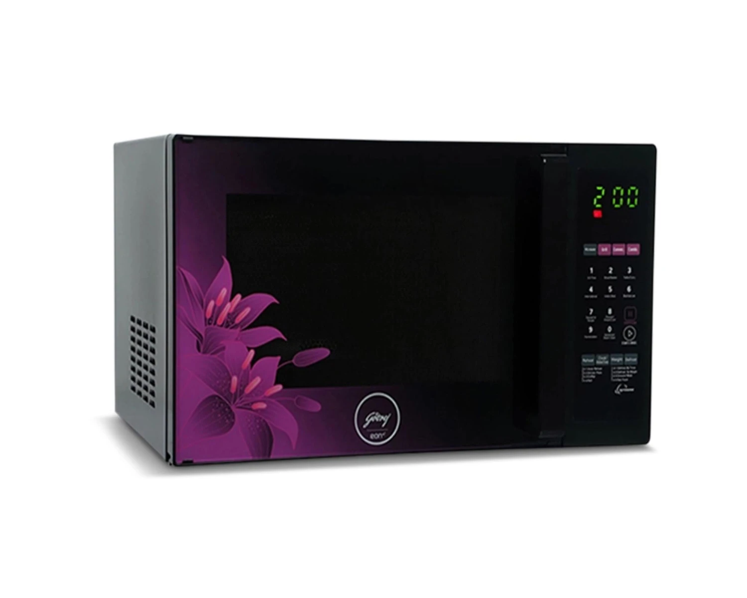 GODREJ MICRO WAVE OVEN GME 734 CR1 PM 34LTR VIOLET FLORAL