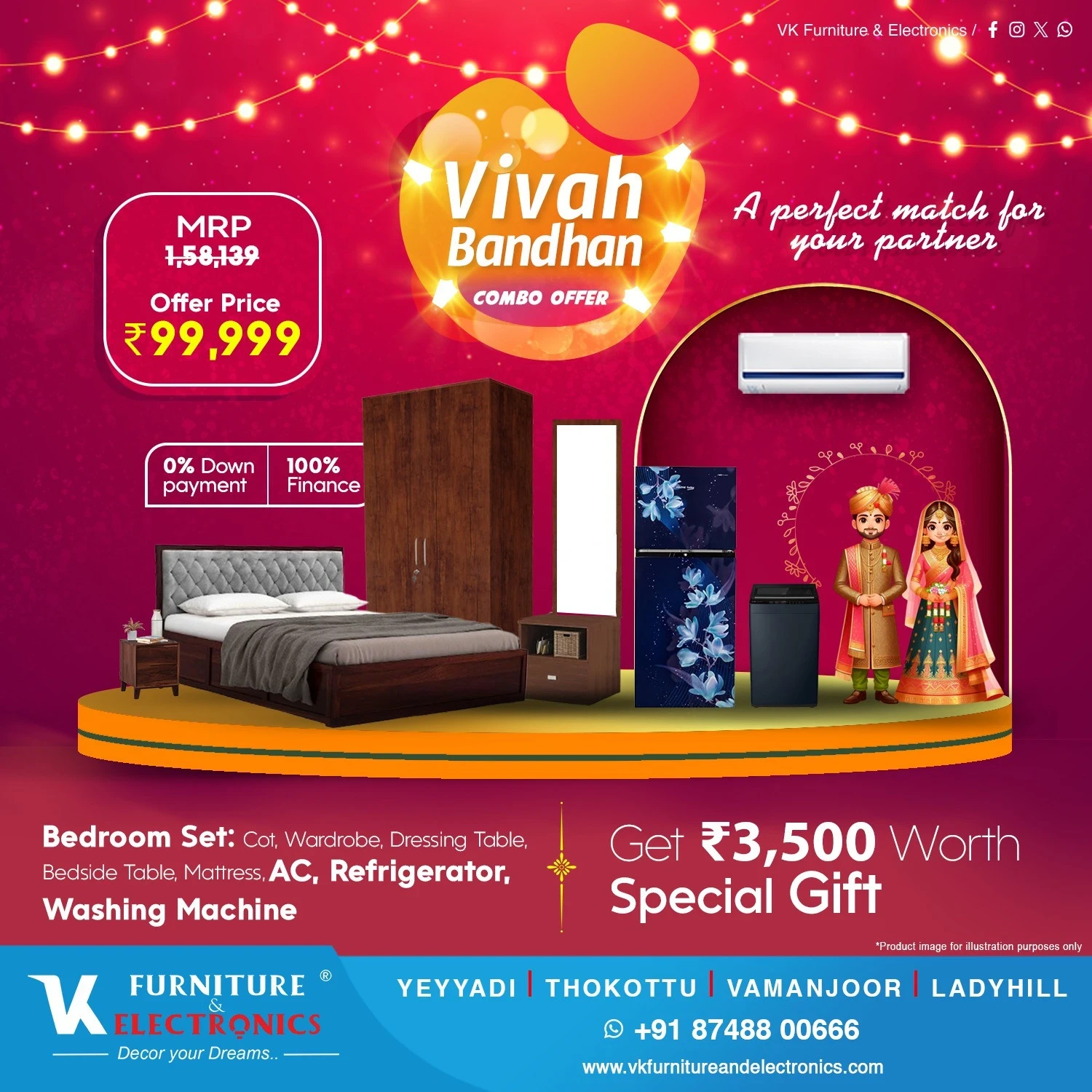 Vivah Bandhan Combo Offer 2025 — A Perfect Match for Your Partner!