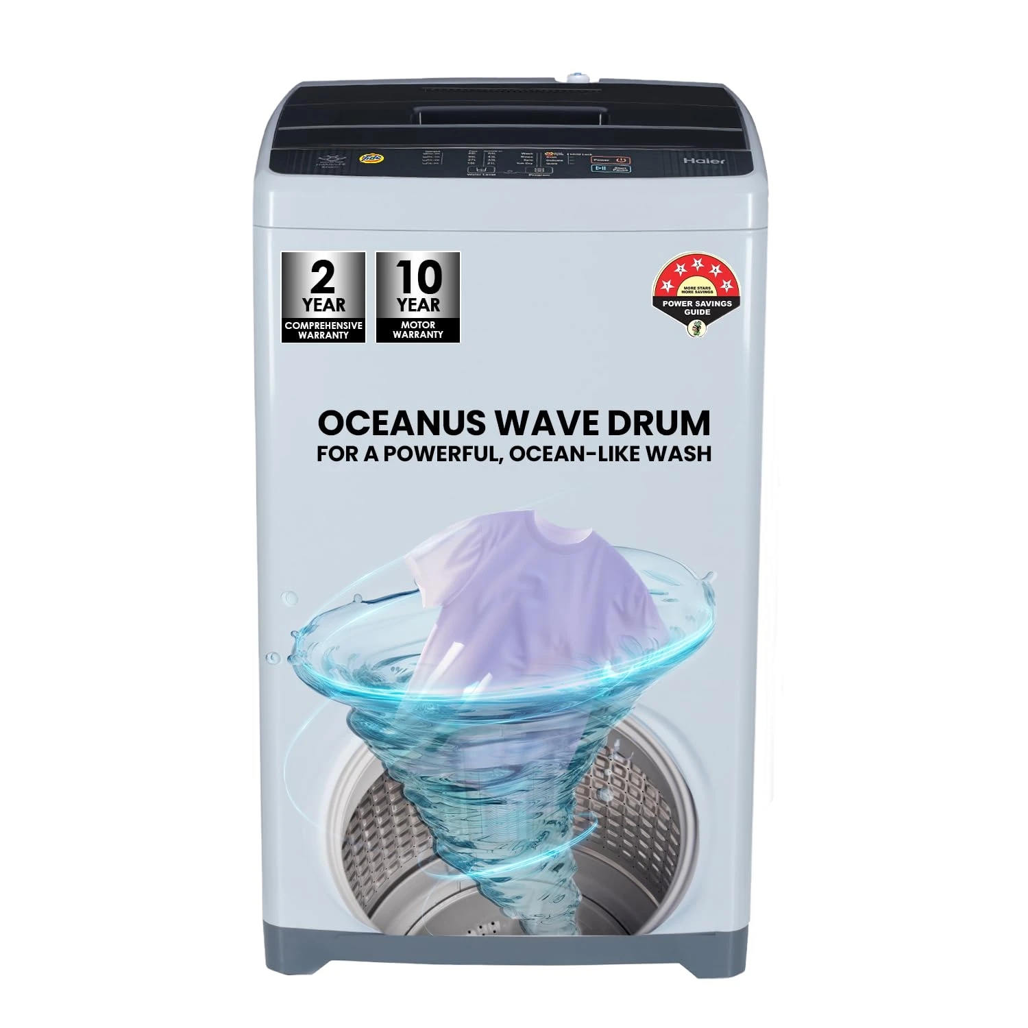 Haier 6 kg 5 Star Oceanus Wave Drum Washing Machine