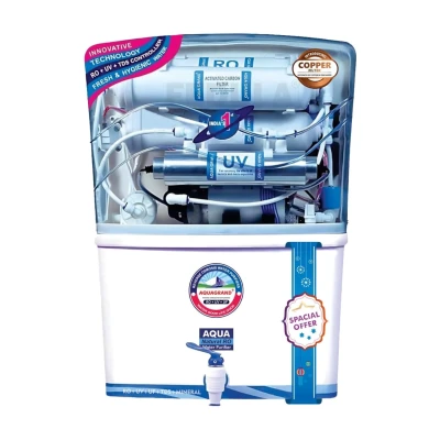 Aqua Grand RO Water Purifier RO+UV+TDS Advance Technology Electric Water Purifier With Metallic Sheet