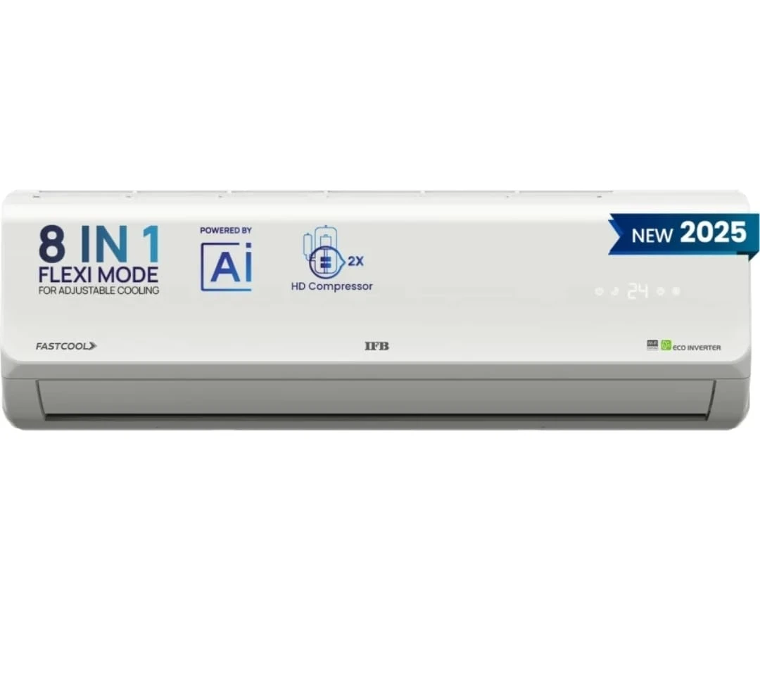 IFB Fastcool 1 Ton 3 Star Air Conditioner with 8 in 1 Flexi Mode CI133SL11RGM1 | SL-Series