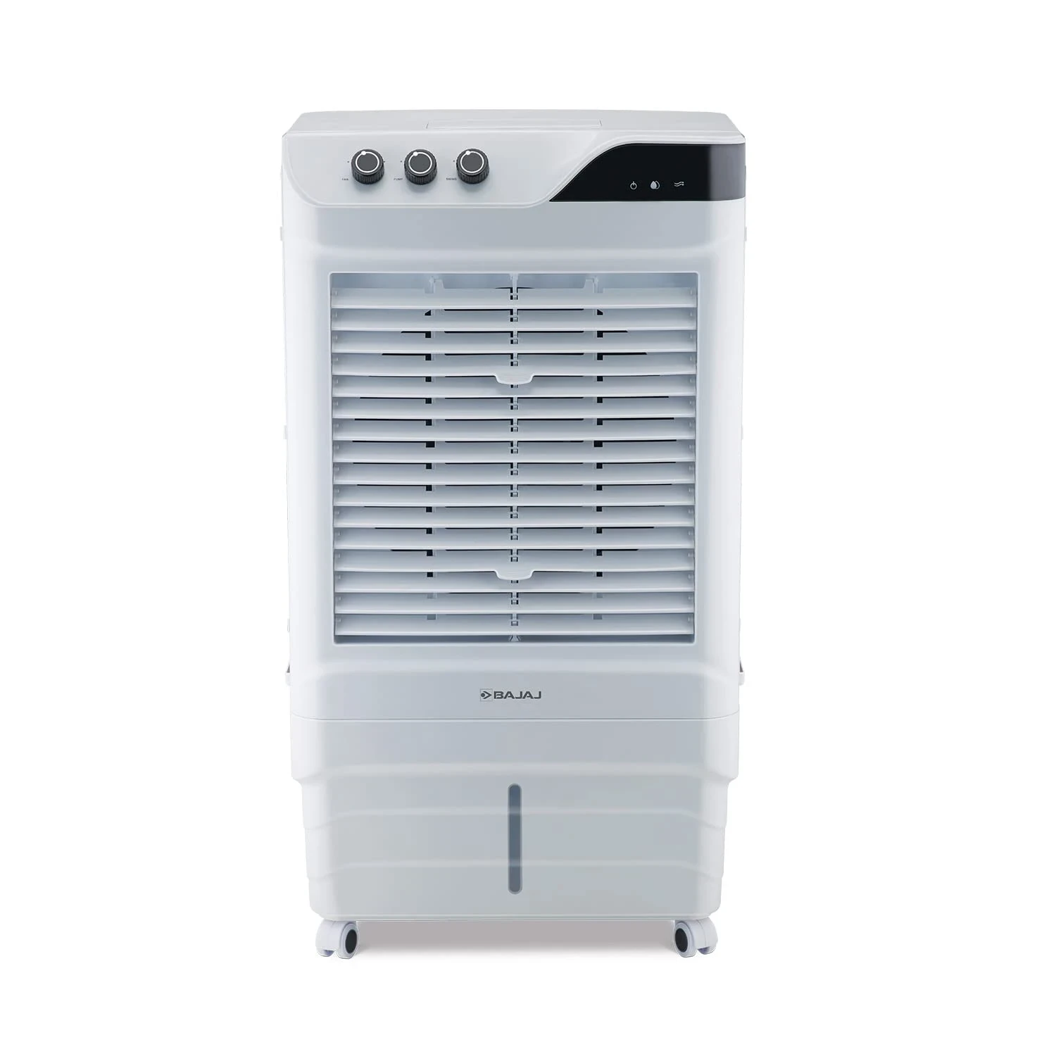Bajaj DMH 65 Neo 65L Desert Air Cooler for Home|For Larger Room|High-Speed Fan|Anti-Bacterial Honeycomb Cooling Pad|90Ft Air Throw|3-Speed Control|3 Year Comprehensive Product Warranty|White
