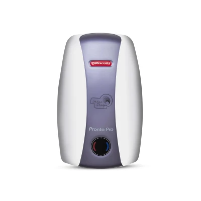 Racold Pronto Pro 3L 3KW Vertical Instant Water Heater (Geyser) | Faster Heating | Suitable for High Rise Buildings | Italian Design|3 Levels of Safety|Convenient for Kitchen & Bathroom Applications