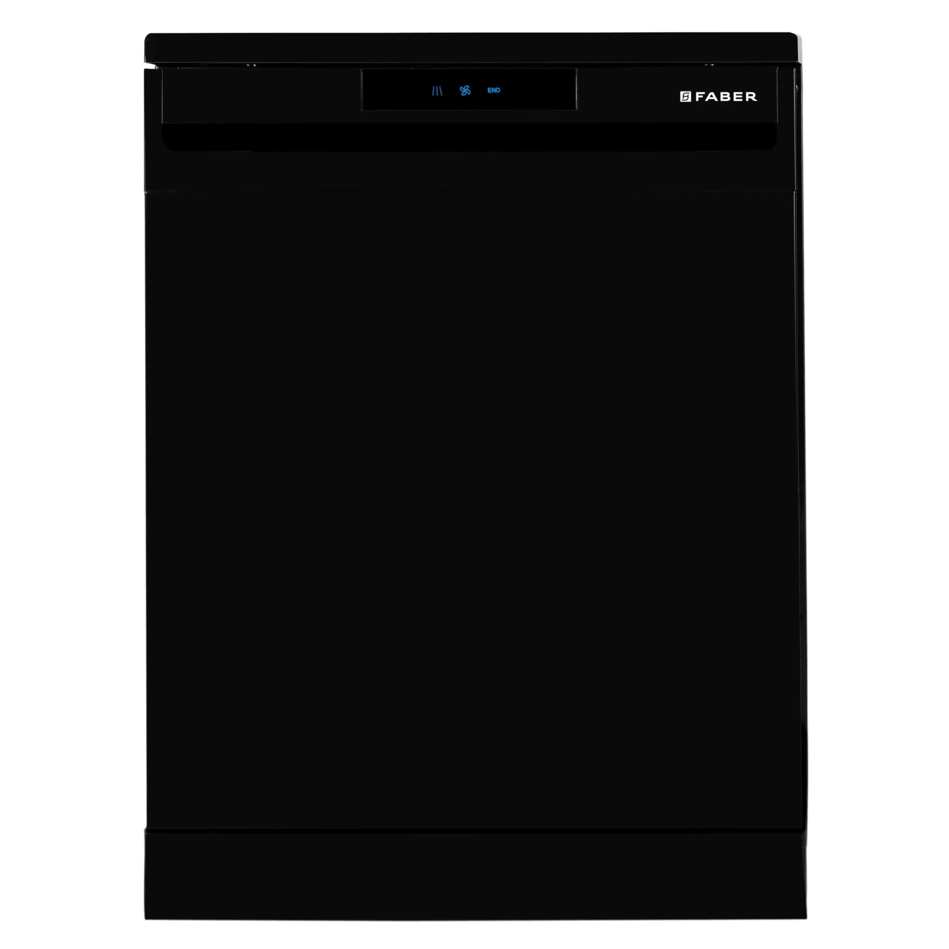 Faber 14 Place Free Standing Dishwasher|6 Wash Programs| LED Display| Adjustable Racks | Half Load Wash| 2Yr Comprehensive & 10Yr Cavity Warranty |FFSD 6PR 14 S BK Digital, Black Finish