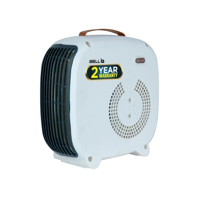 IBELL Electric Portable Room Heater for Bed Room | 2200W | Dual Heating Modes | Advanced Overheat Protection | Automatic shut off | Quick Warming | 2-year Warranty | White