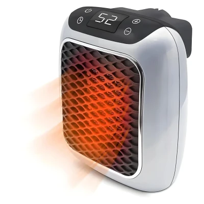 Wall-Mounted Electric Convector Heater 800W â€“ Silent Infrared Fan Stove for Bathroom, Bedroom & Greenhouse | Energy-Saving Small Indoor Room Heater