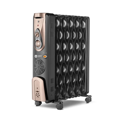 Orient Electric Comforter Collection 11 fin Oil Filled Radiator | Advanced S-Shaped Fins |2900W Power| with PTC Fan Heater| 3 Heat Settings | 2 Years Warranty