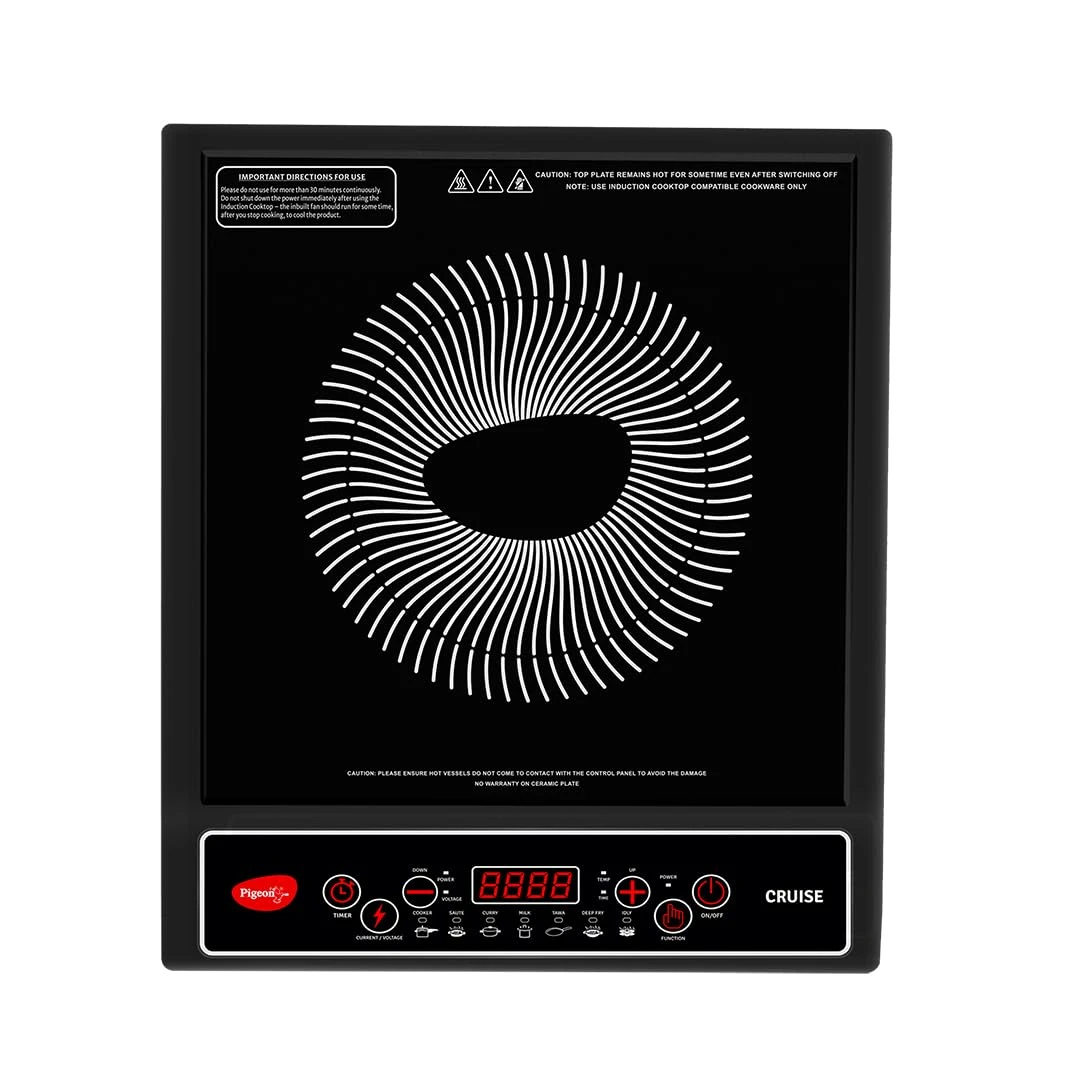 Pigeon by Stovekraft Cruise 1800 watt Induction Cooktop — VK Furniture & Electronics | VK Furniture Mangalore