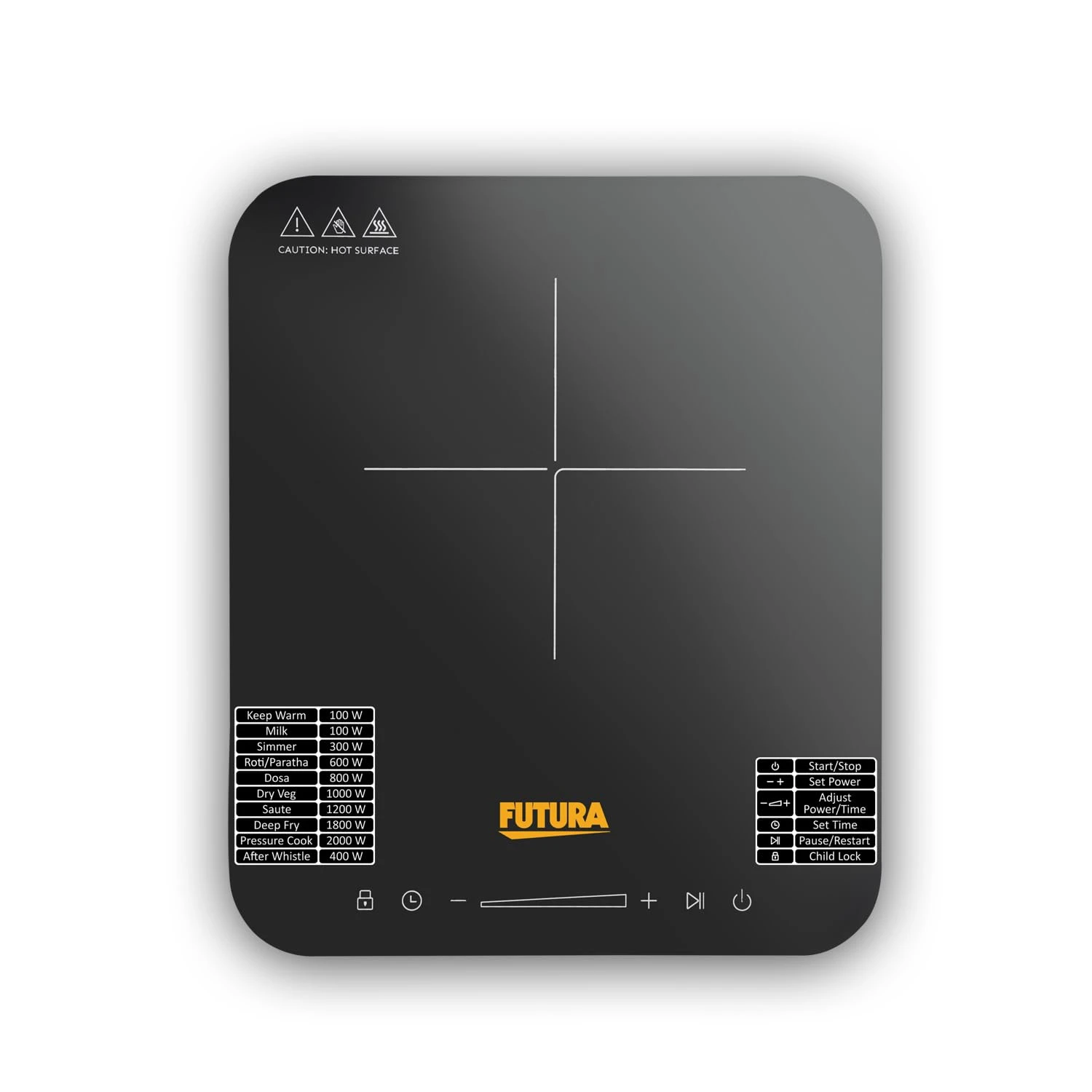 Hawkins Futura Single Induction Hob, 2000-W — VK Furniture & Electronics | VK Furniture Mangalore