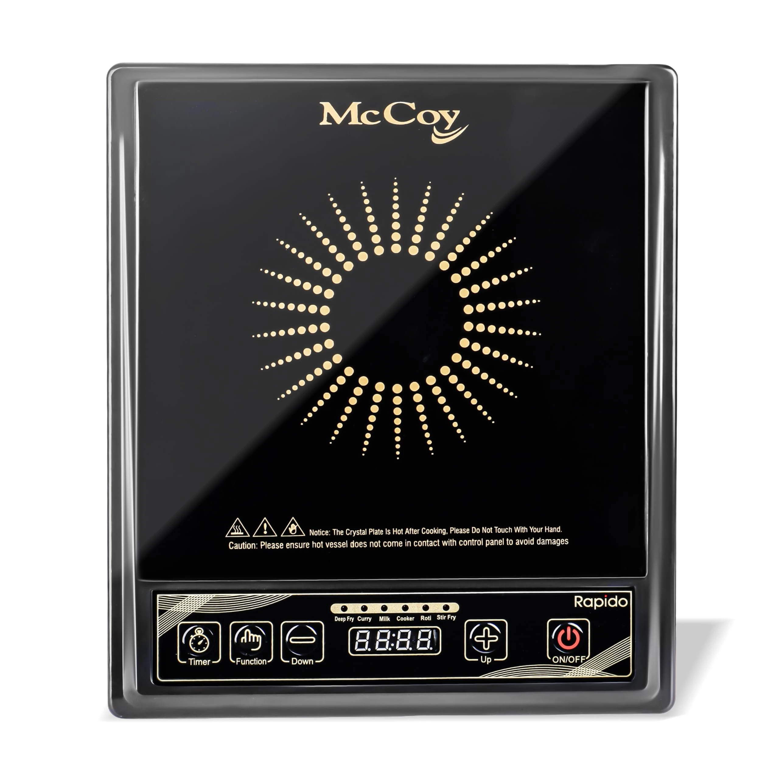 McCoy Rapido Induction Stove, 1400 watt — VK Furniture & Electronics | VK Furniture Mangalore
