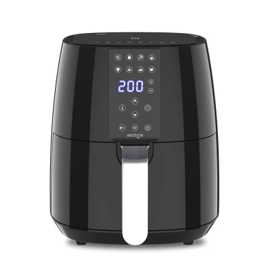 Milton Rapid Digital Air Fryer 4.2L | 1450W | 360Â° High Speed Air Circulation | Up to 90% Less Oil Usage | 8 Preset Menus | Touch Control Panel & Digital Display | Auto Shut-Off | 1 Year Warranty