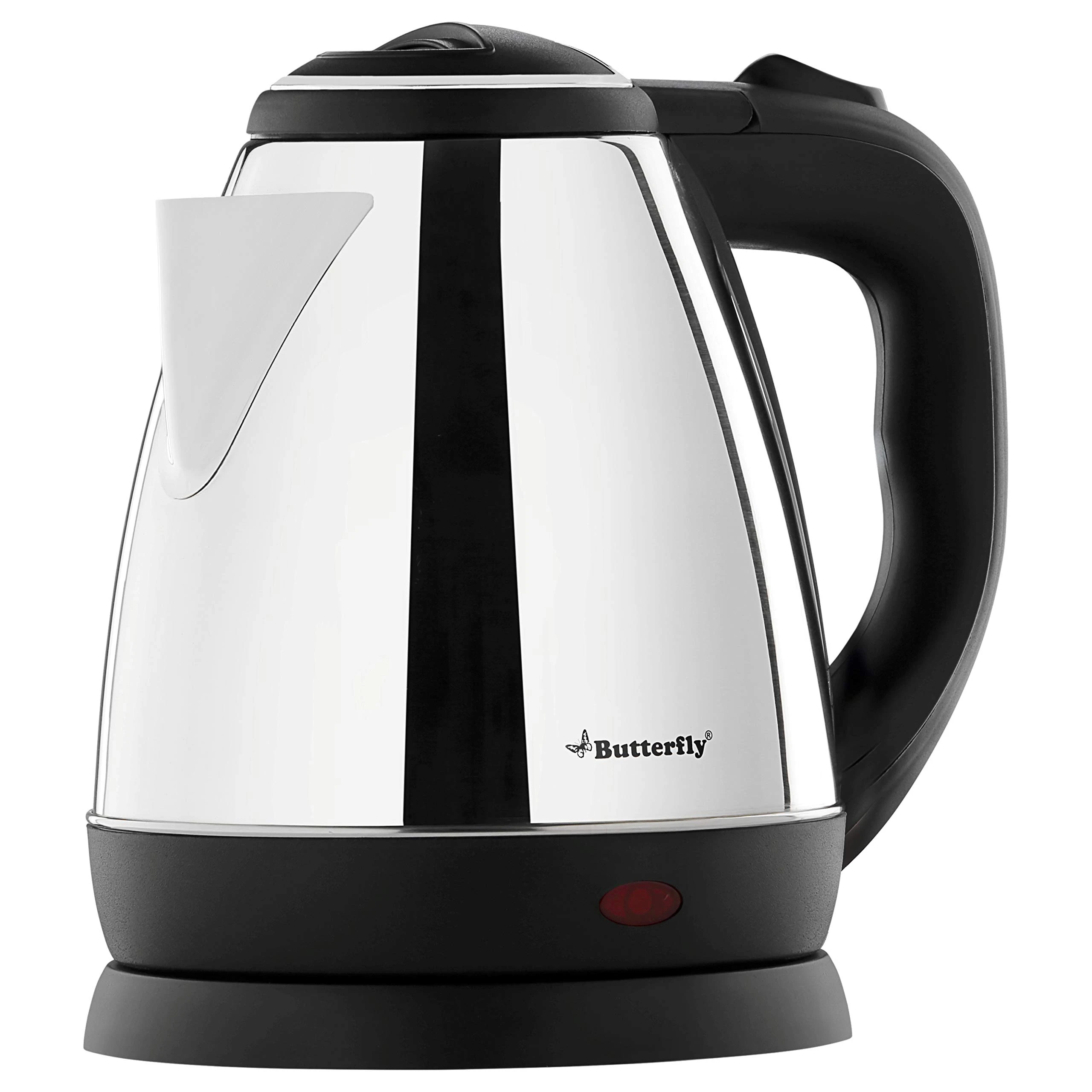 Butterfly EKN 1.5 Litre Stainless Steel Electric Kettle | 1500 W | 360Â° Swivel Power Base | Auto Shut Off | For Hot Water, Tea, Coffee, Noodles | Dry Boil Protection | — VK Furniture & Electronics | VK Furniture Mangalore