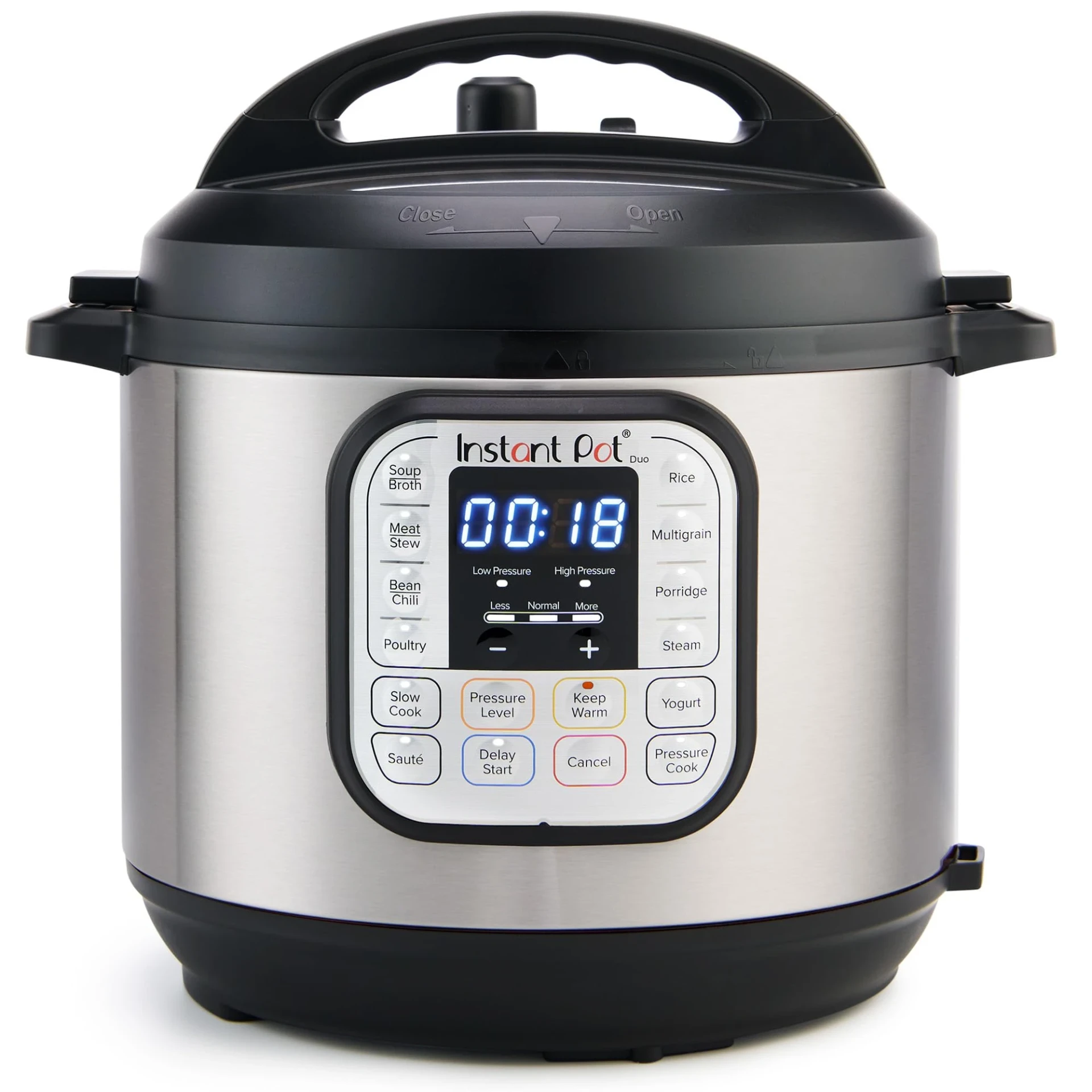 Instant Pot Duo 6QT(5.7L) 7-in-1 Electric Pressure Cooker, Multi Pot, SS304 Stainless Steel Inner Pot, Slow Cook, Rice Cooker, Steamer, SautÃ©, Yogurt Maker & Keep Warm, 13 customizable programs, 230V