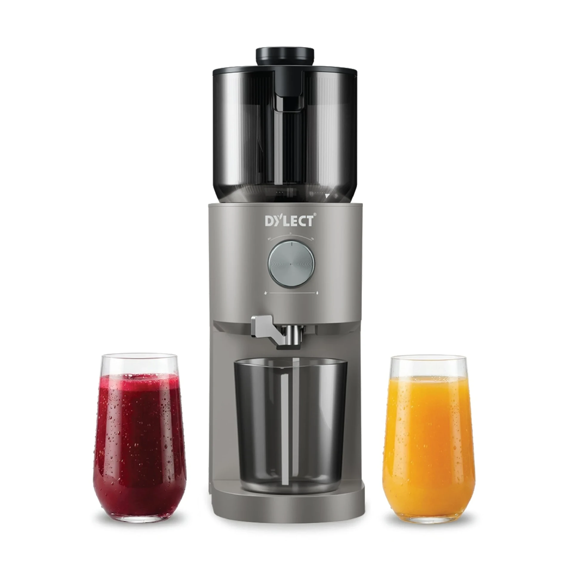 DYLECTÂ® NutriMax Cold Press Juicer for Home | 130mm Wide Chute | Unique Compact Design | Reverse Function | Advanced Safety Features | Easy Assembly & Cleaning | All Types:Hard, Soft & Leafy