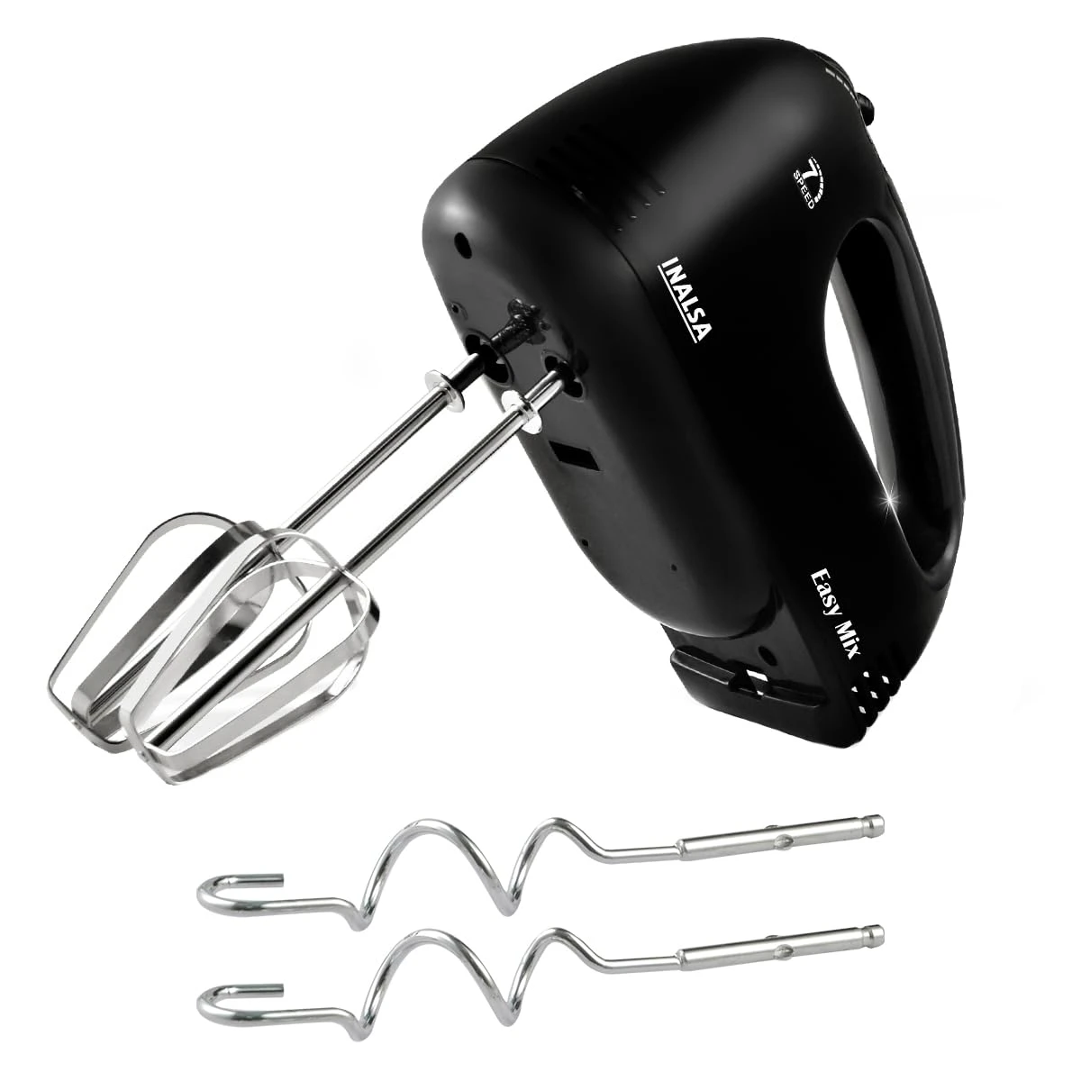 Inalsa Hand Blender| Hand Mixer|Beater - Easy Mix, Powerful 250 Watt Motor | Variable 7 Speed Control | 1 Year Warranty — VK Furniture & Electronics | VK Furniture Mangalore