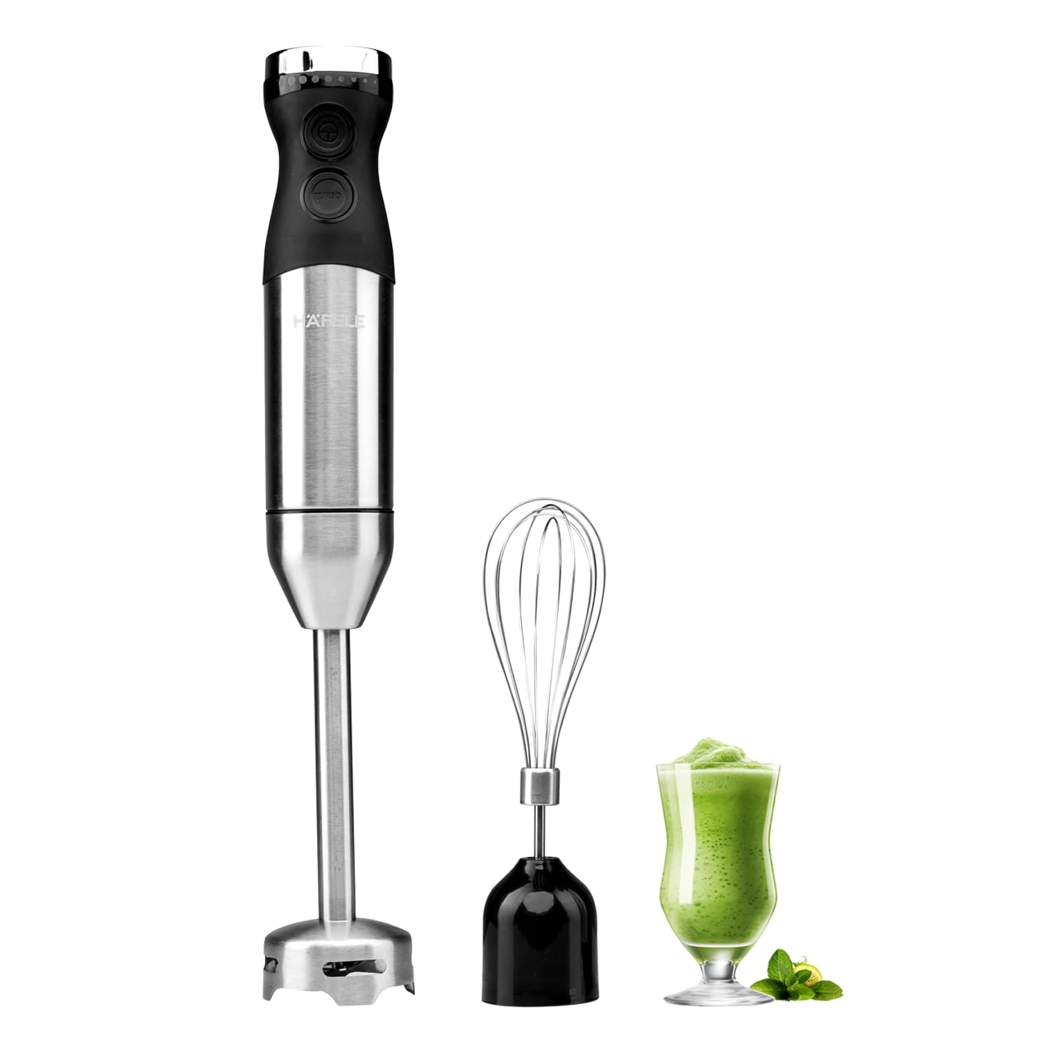 Hafele Chromatic Hand Blender, 9 Variable Speed Control Functions, Rapid Turbo Mode Technology, Stainless Steel, Low Noise,100% Copper Motor, 600 Watts — VK Furniture & Electronics | VK Furniture Mangalore