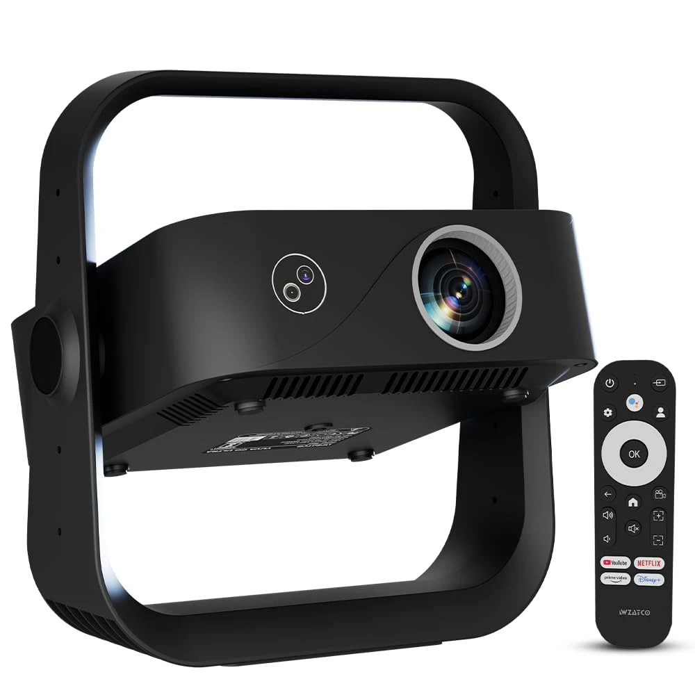 Wzatco Yuva Go Ultra, Google TV Official, Native 1080P Projector, 13000 Lumens, Fully Automatic, Sealed Eng...
