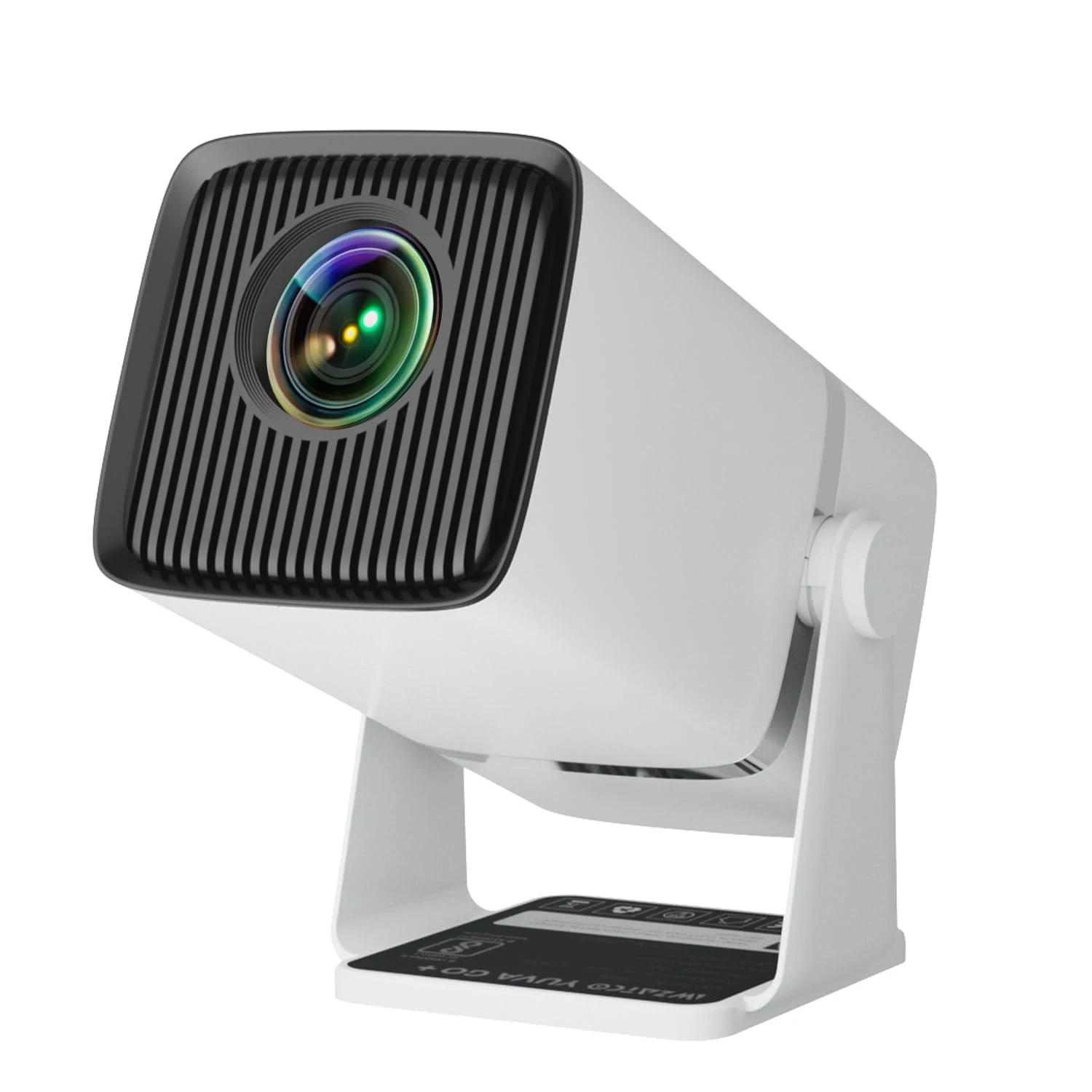 WZATCO Yuva Go Plus, 1080P Native Projector, Android 13.0 Smart Home, Rotatable, Auto & 4D Keystone, 9000 Lumens, WiFi-6 &...