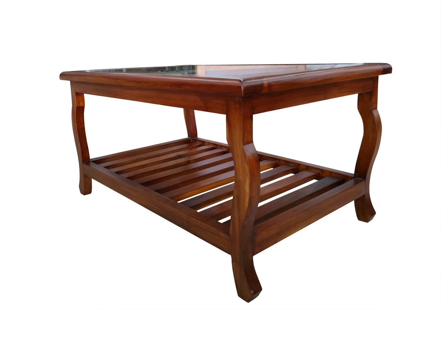 S Leg  Middle Stone Coffee Table
