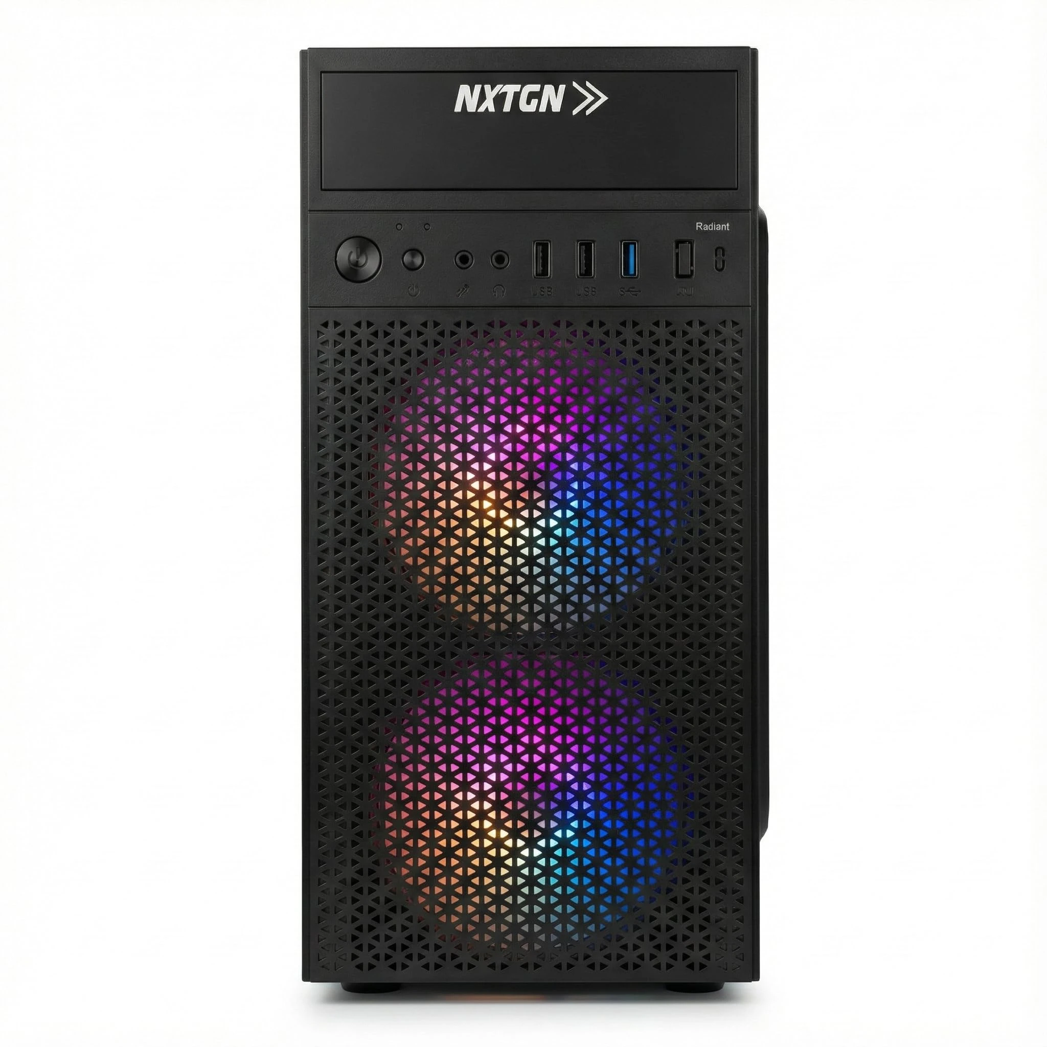 NXTGN RADIENT Core i7 Desktop PC (i7-4770, 16GB RAM, 256GB SSD) | Windows 11 Pro & Office 2021 | 5G WiFi, Bluetooth | HDM...