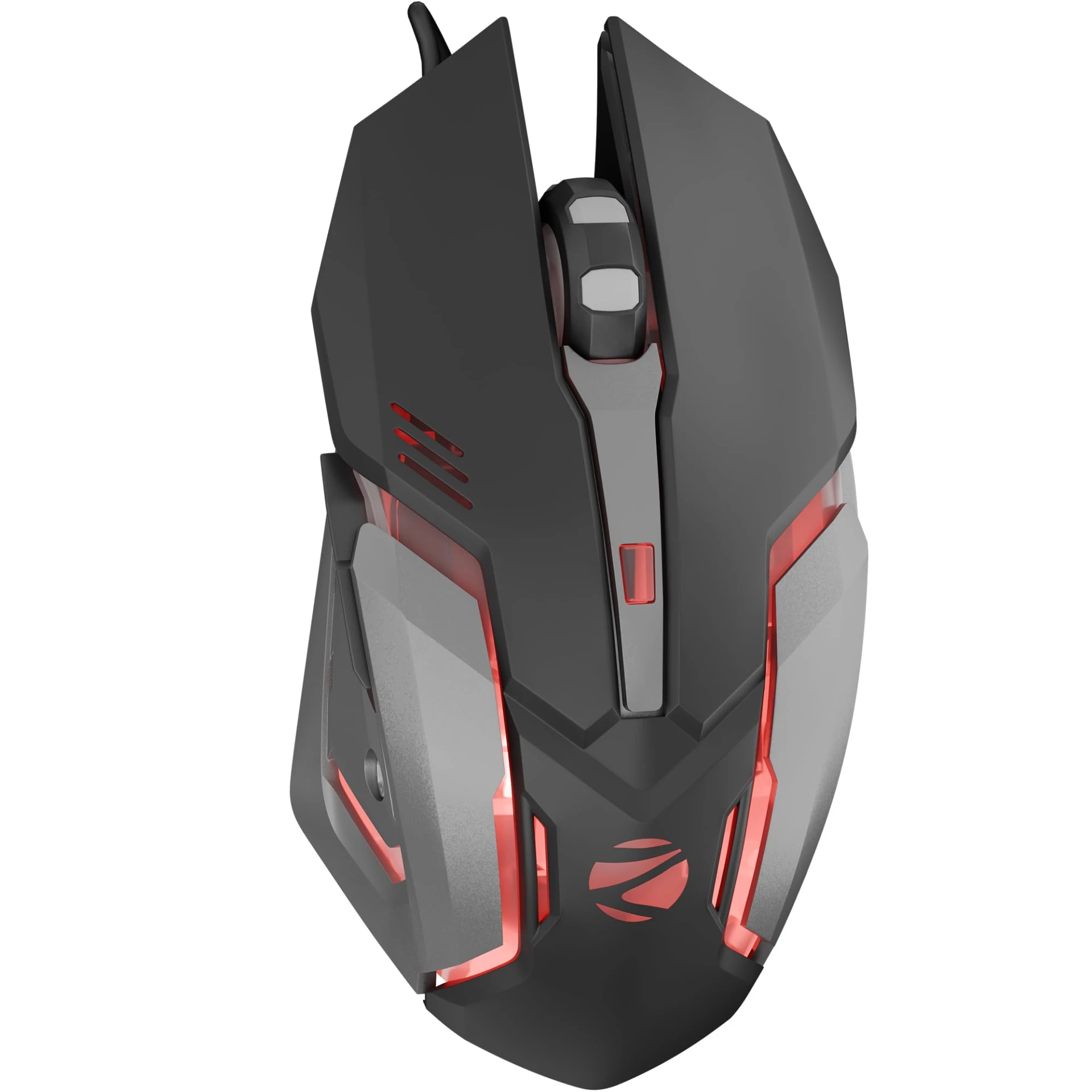 ZEBRONICS-Transformer-M with a High-Performance Gold-Plated USB Mouse: 6 Buttons, Multi-Color LED Lights,High-Resolution S...