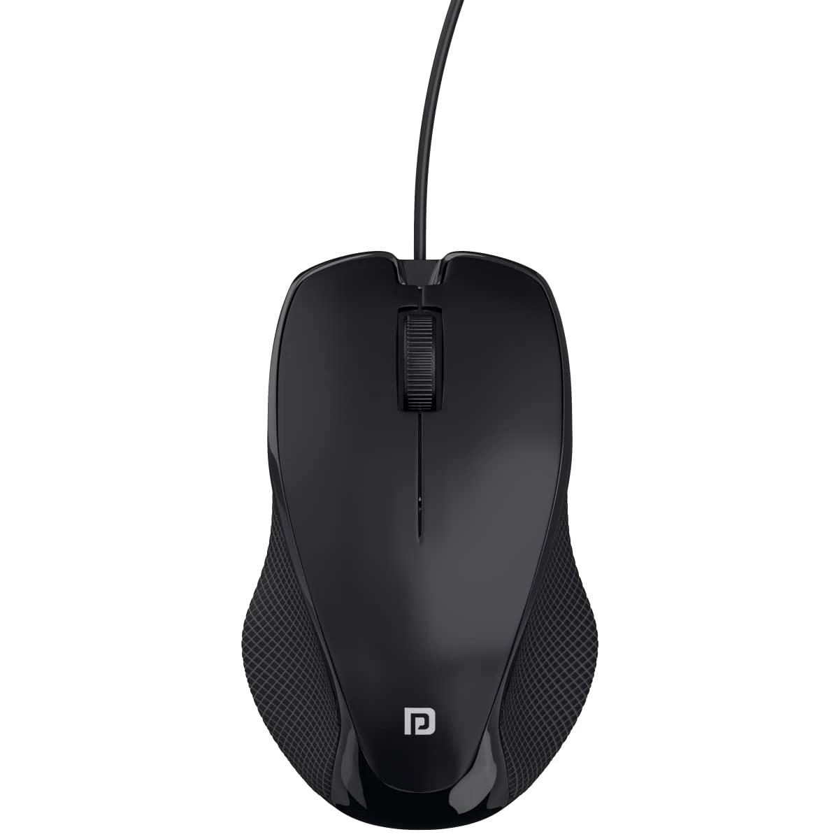 Portronics Toad 101 Wired Optical Mouse with 1200 DPI, Plug & Play, Hi-Optical Tracking, 1.25M Cable Length, 30Lakhs Click...