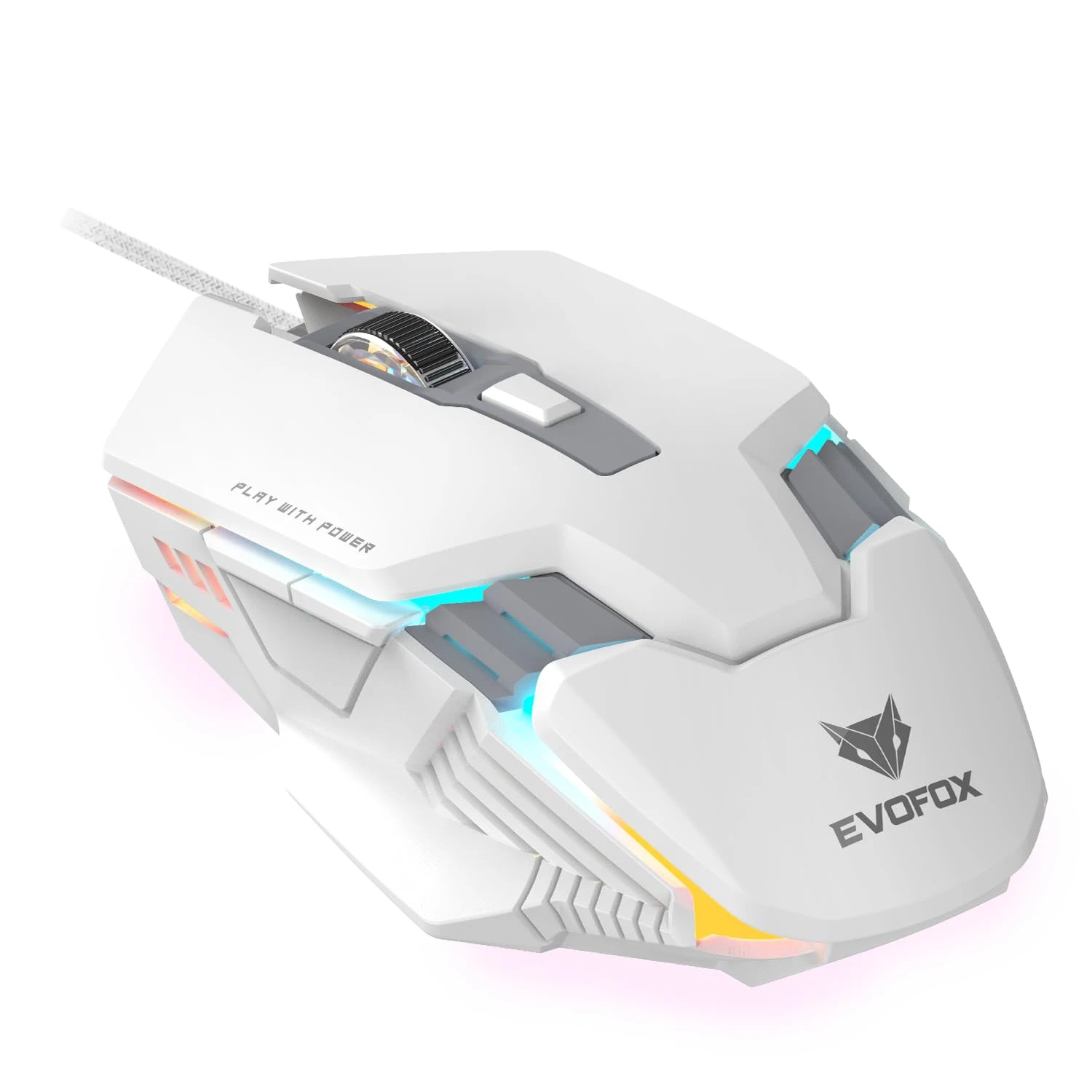 EvoFox Starter Series Spectre USB Wired Gaming Mouse with Upto 3600 DPI Gaming Sensor | 6 Buttons Design | Upto 7 Million ...