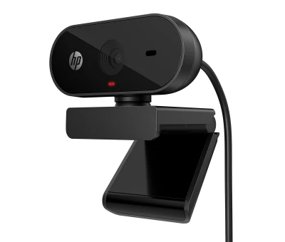 HP 320 FHD Webcam 1080 Full HD 30fps - Plug and Play Setup, Wide-Angle View for Video Calling on Skype, Zoo...