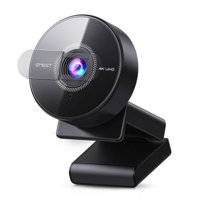 eMeet C950 4K Webcam for PC - 8 Megapixels UHD, PDAF Autofocus, Noise-Canceling Mic, 70° FOV, 1080P@60FPS, ...