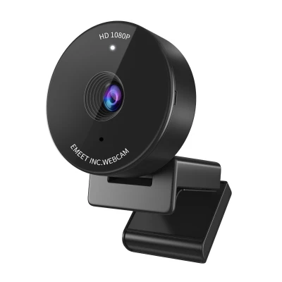 eMeet 1080P Webcam-USB Webcam With Microphone & Physical Privacy Cover,Noise-Canceling Mic,Auto Light Correction,C950 Ultr...