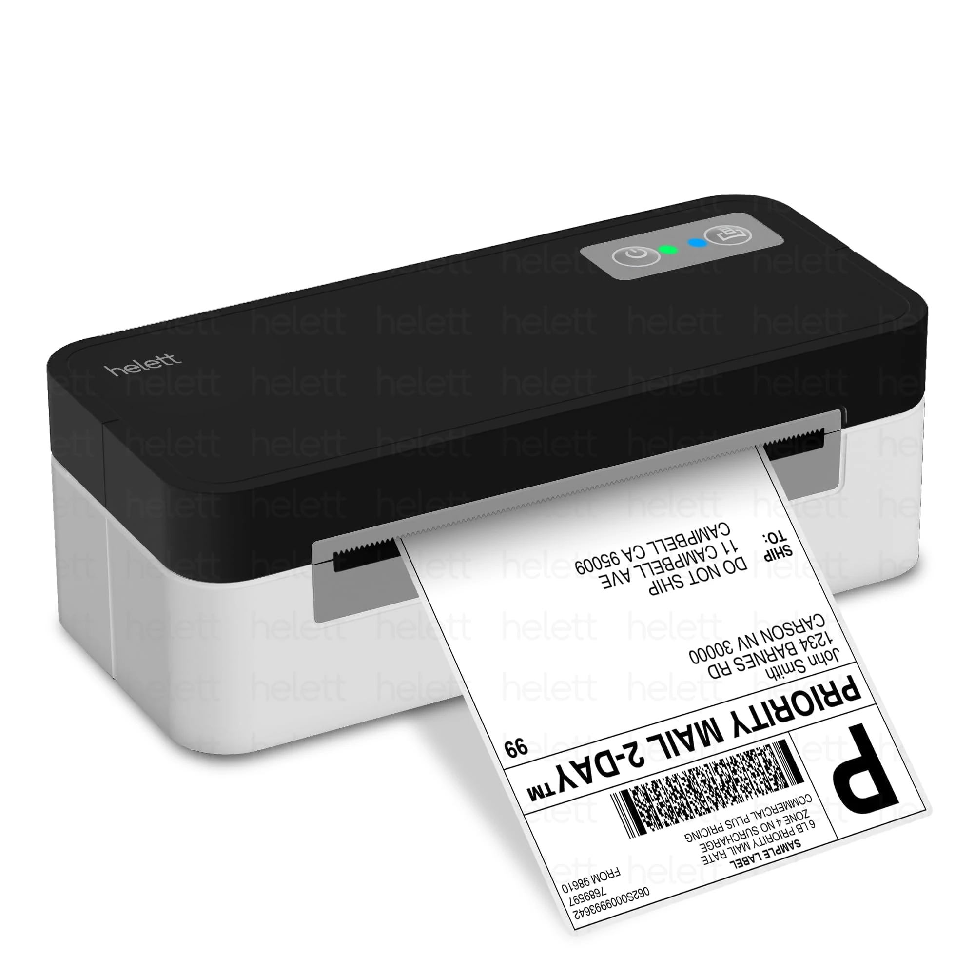 Helett® H30C Lite USB Direct Thermal 4×6 Shipping Label Printer(Barcode)Adjustable Label Size|203DPI Resolution|152mm/s Pr...