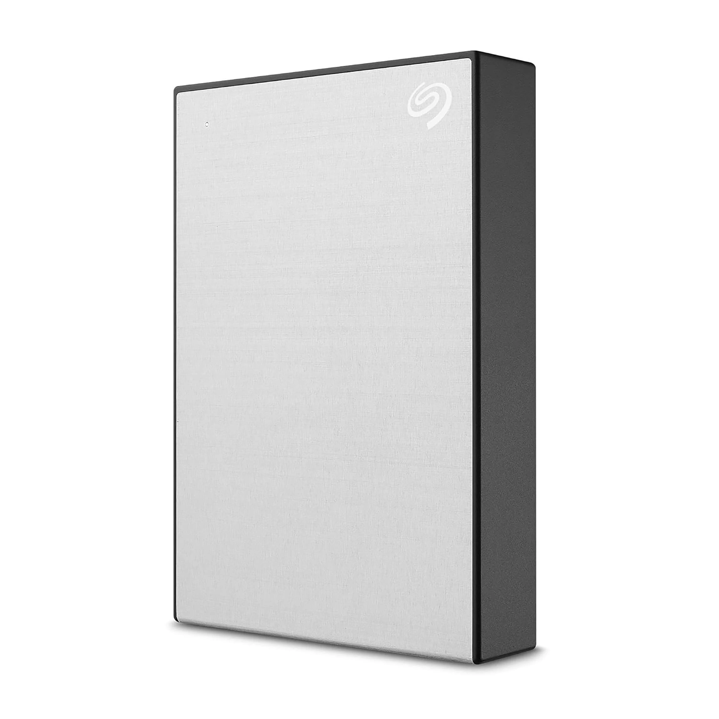 Seagate One Touch 5TB External HDD with Password Protection – Silver, for Windows and Mac, with 3 yr Data R...