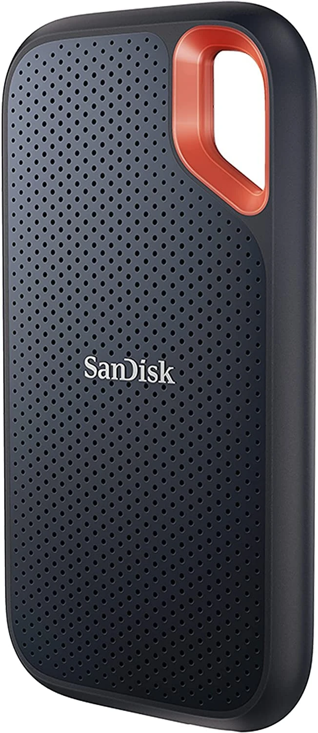 SANDISK Extreme 1TB Portable External SSD, 1050MB/s R, 1000MB/s W, 3m Drop Protection, IP65 Water/dust Resistant, PC,MAC &...