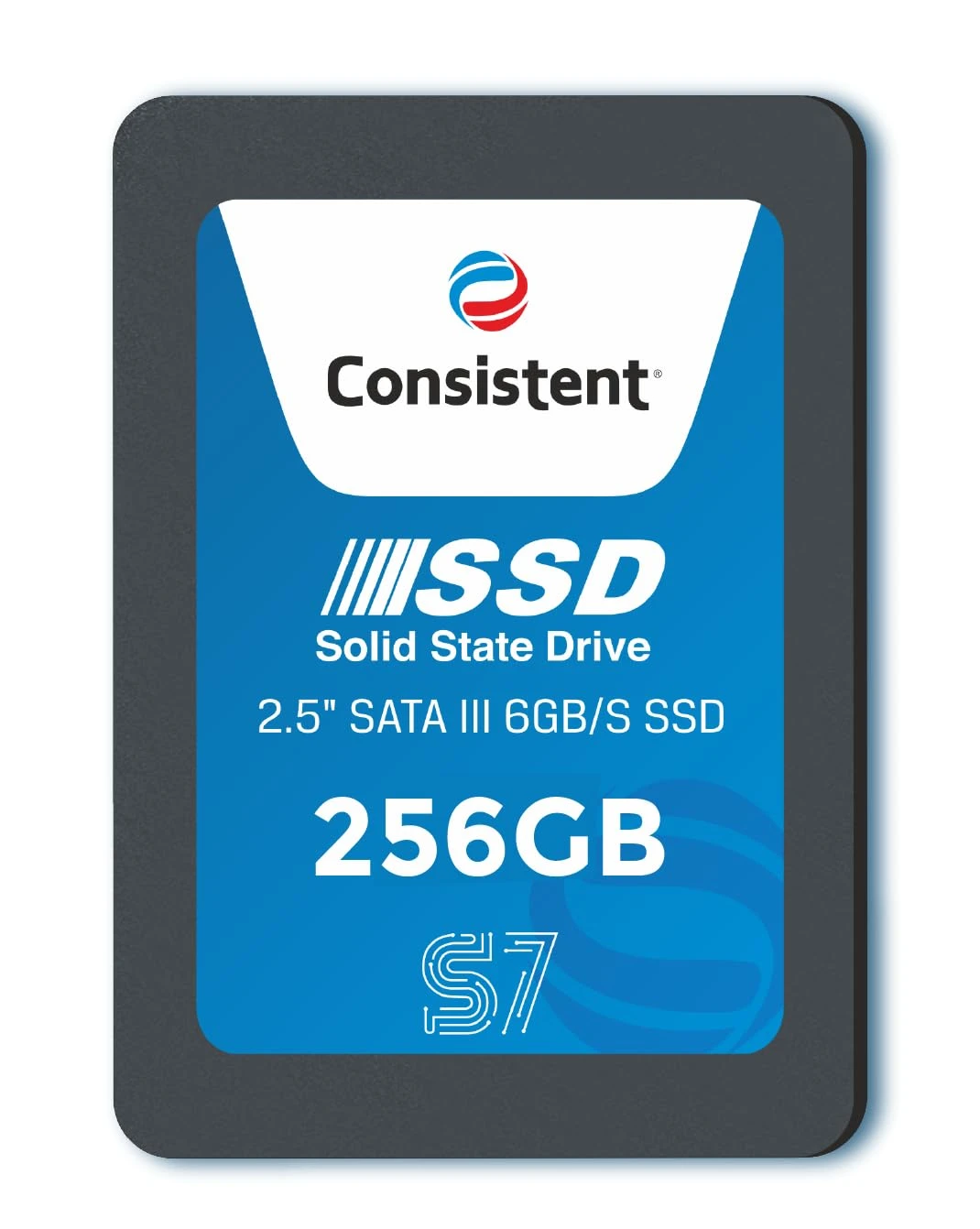 Consistent SSD 256GB 2.5 Inch SATA Internal SSD - Read: 550MB/s & Write: 500MB/s - Solid-State Drive 5 Year Warranty (256,...