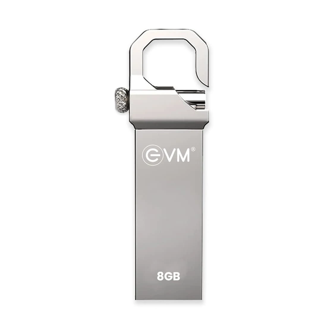 EVM EnStore 8GB USB 2.0 Durable Metal Flash Drive | Dependable 15MB/s Read|Rugged Metal Body | Seamless Plug & Play | Lapt...