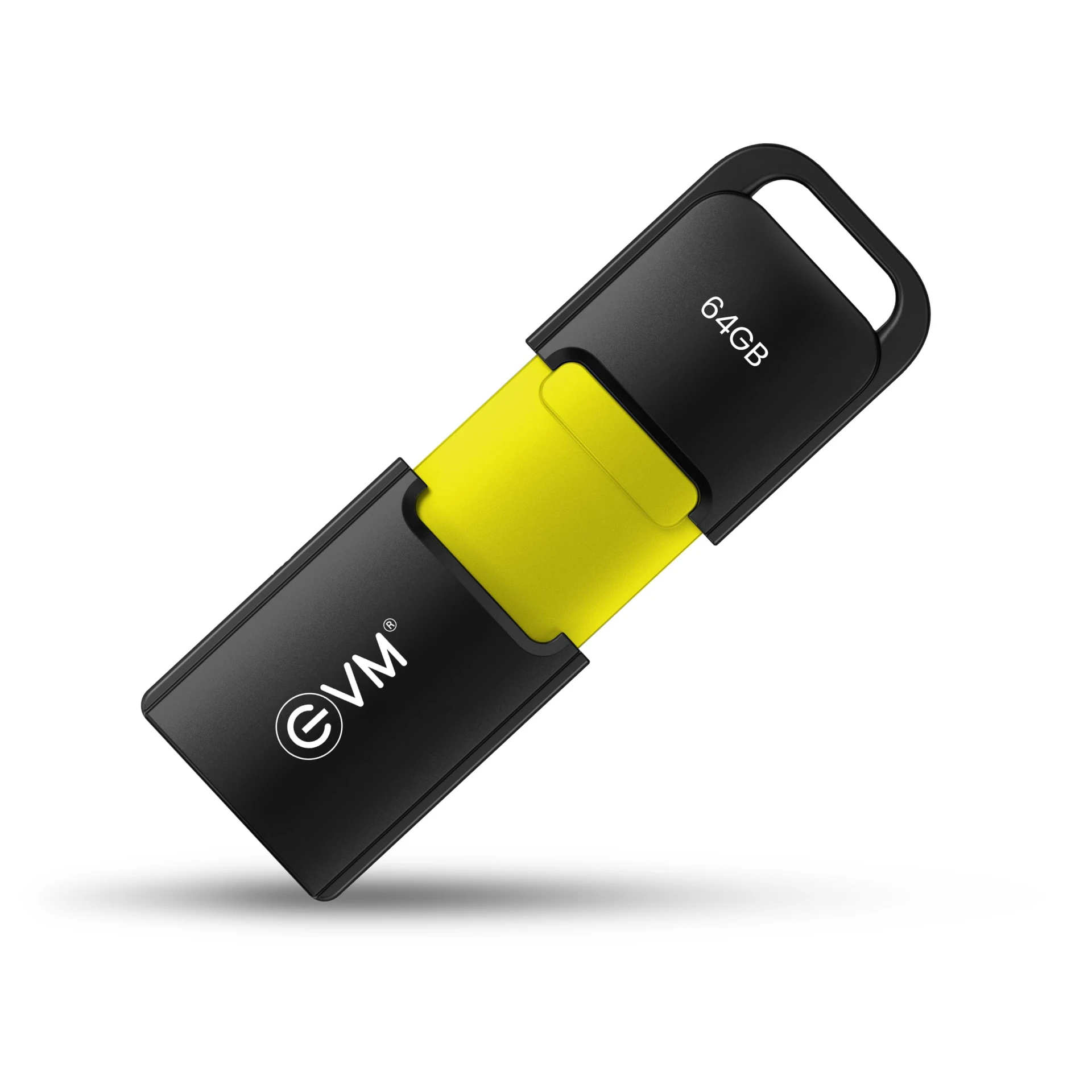 EVM EnX 64GB USB 3.2 Gen 1 Flash Drive | Exceptional 120MB/s Read| Sturdy Premium Metal Body | Convenient Integrated Key L...
