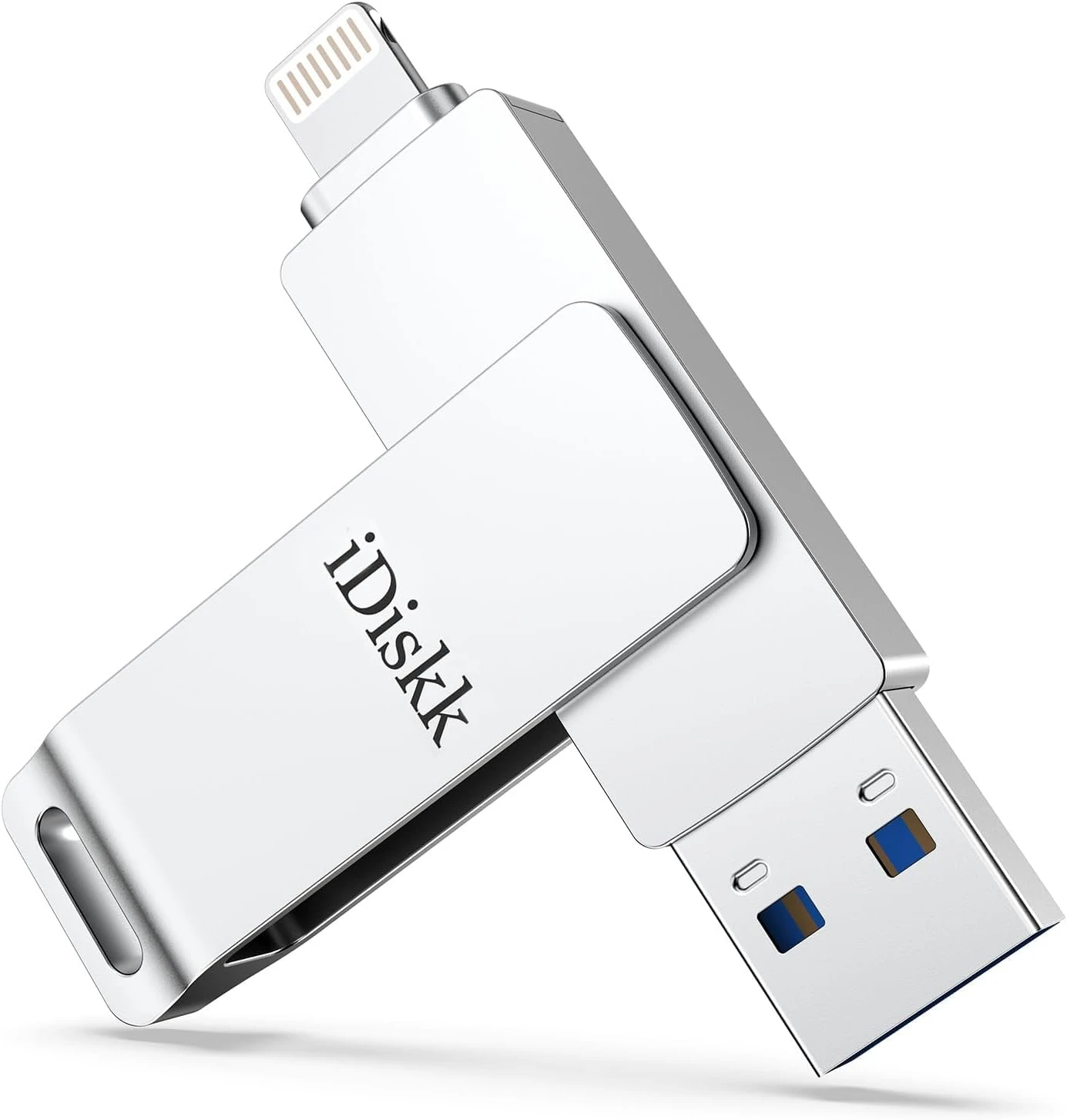 App-le Mfi Certified 128GB iDiskk iPhone Flash Drive,for Photos and Videos,Photo Stick, iPad Flashdrive,iPhone USB Storag...