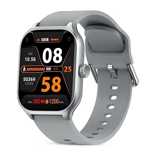 H9 Smart Watch 2.01" TFT Display, Bluetooth 5.0 with 100+ Sports Mode, Heart Rate & Blood Oxygen Monitor, Call & Message R...
