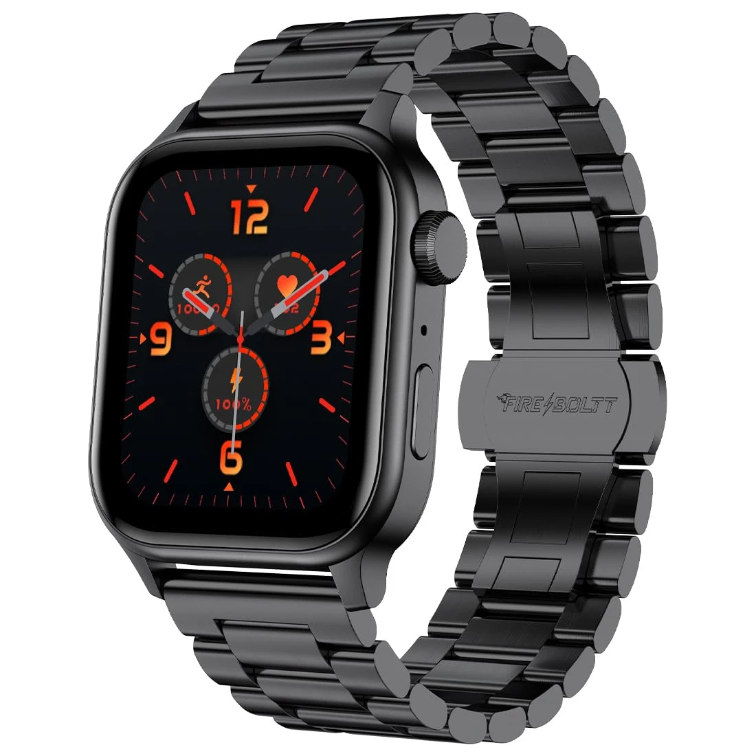 Fire-Boltt Rise Smart Watch 1.85″ with Bluetooth Calling, AI Voice Assistant, Rotating Crown, SpO2 & Heart ...