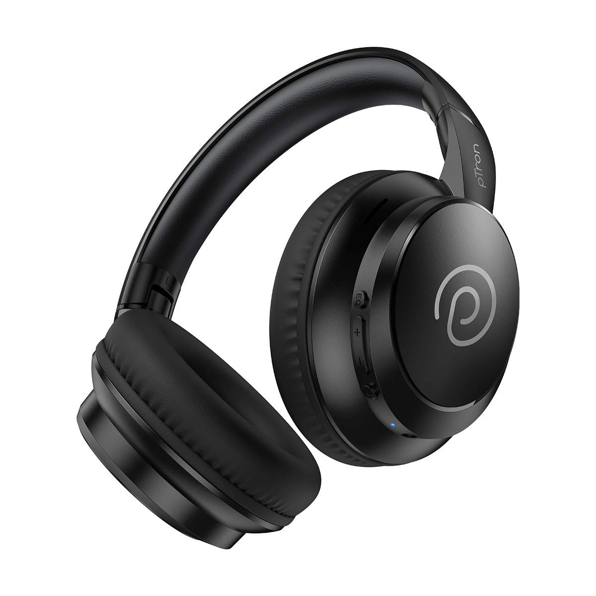 pTron Studio Evo 70hrs Playtime Wireless Over Ear Headphones with HD Mic, Low-Latency Game/Movie/Music Modes, Punchy Bass,...