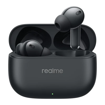realme Buds T310 True Wireless in-Ear Earbuds with 46dB Hybrid ANC, 360° Spatial Audio, 12.4mm Dynamic Bass Driver, Upto 4...