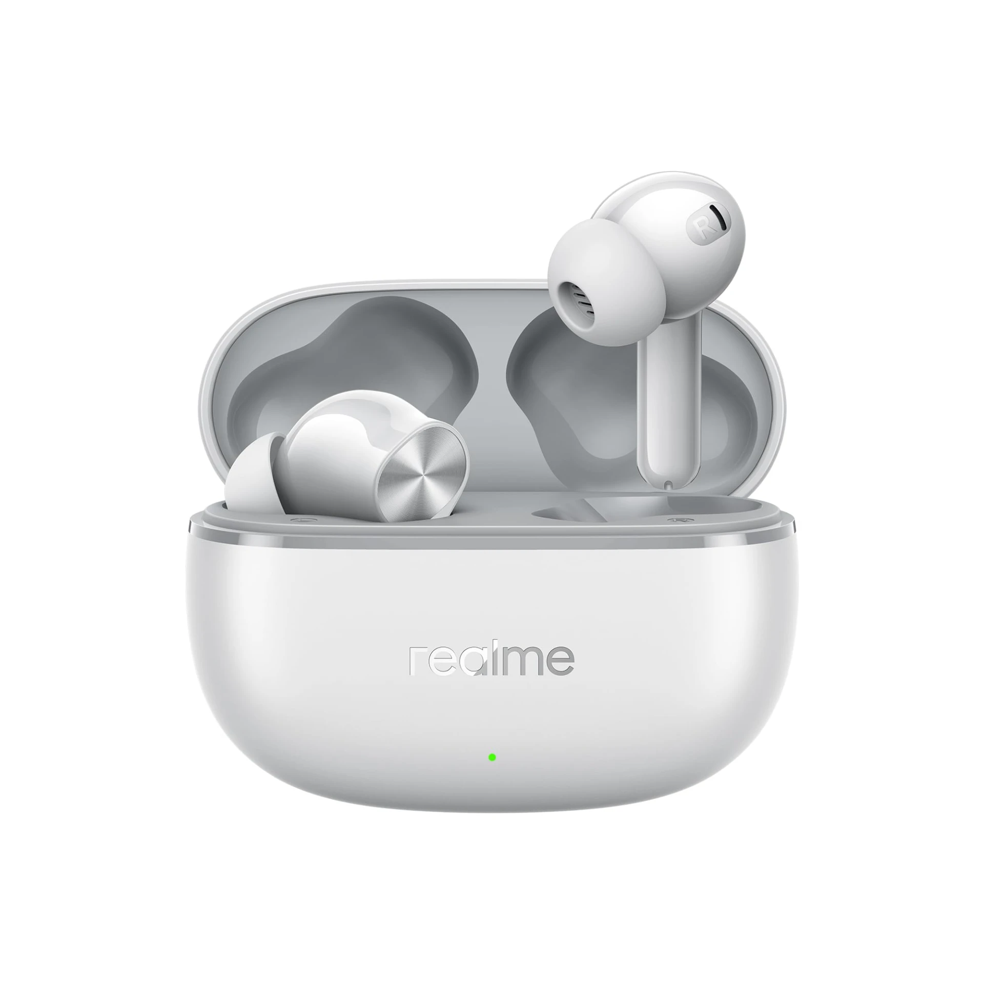 realme Buds T200 Lite Bluetooth in Ear Earbuds,4 Mic, AI ENC for Calls,48 Hours Total Playback with Fast Charging and Ultr...