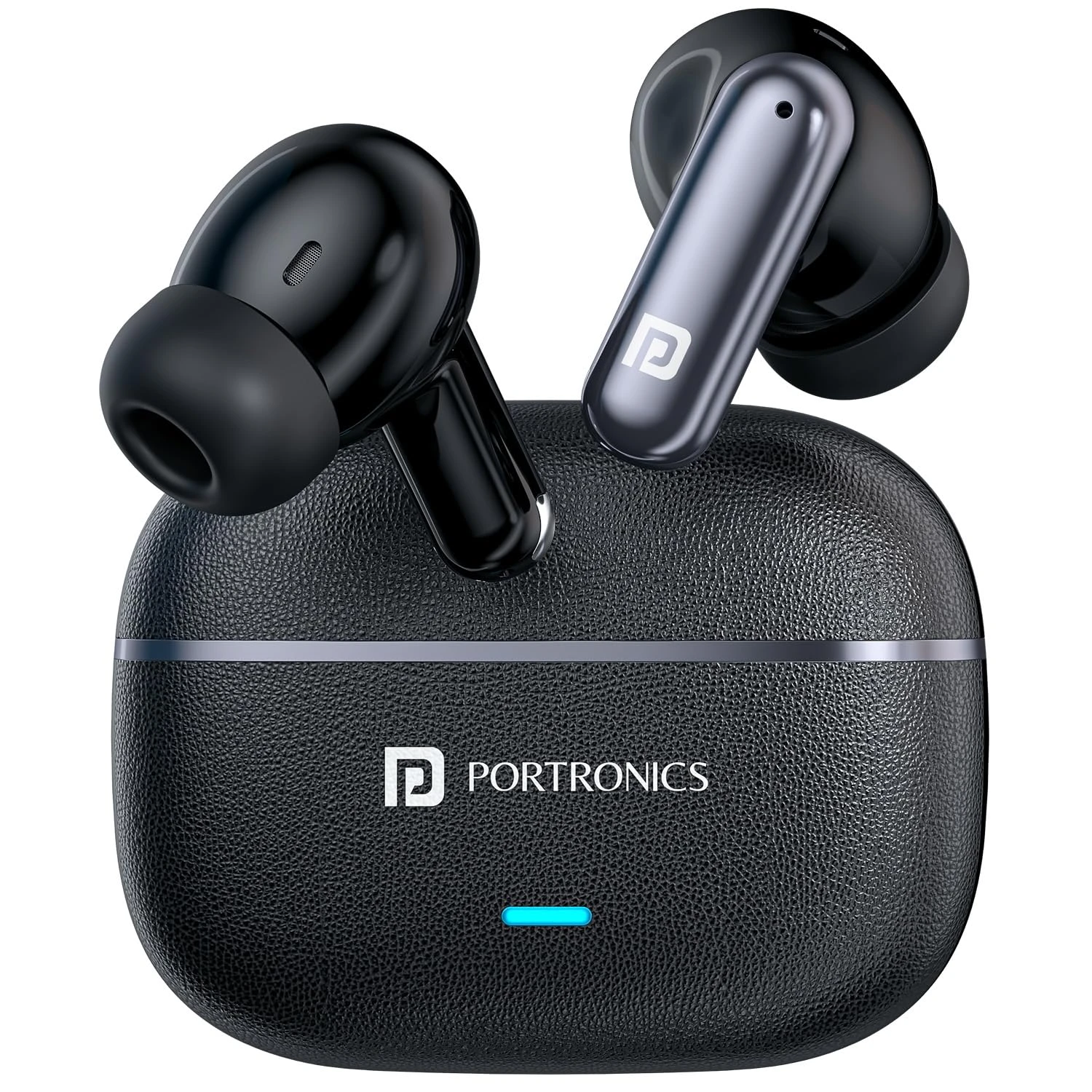 Portronics Twins One Plus in Ear TWS Earbuds with Game & Music Mode, Upto 30 Hours Playtime, 13mm Dynamic D...