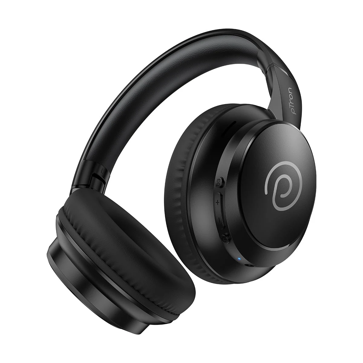 pTron Studio Evo 70hrs Playtime Wireless Over Ear Headphones with HD Mic, Low-Latency Game/Movie/Music Modes, Punchy Bass,...