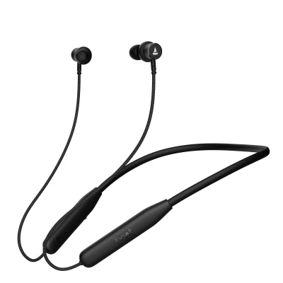 Boat Rockerz 110 Rockerz Wireless Ear Neckband with Up to 40 hrs Playtime, Dual Device Pairing, ENx Tech, ASAP Charging, B...