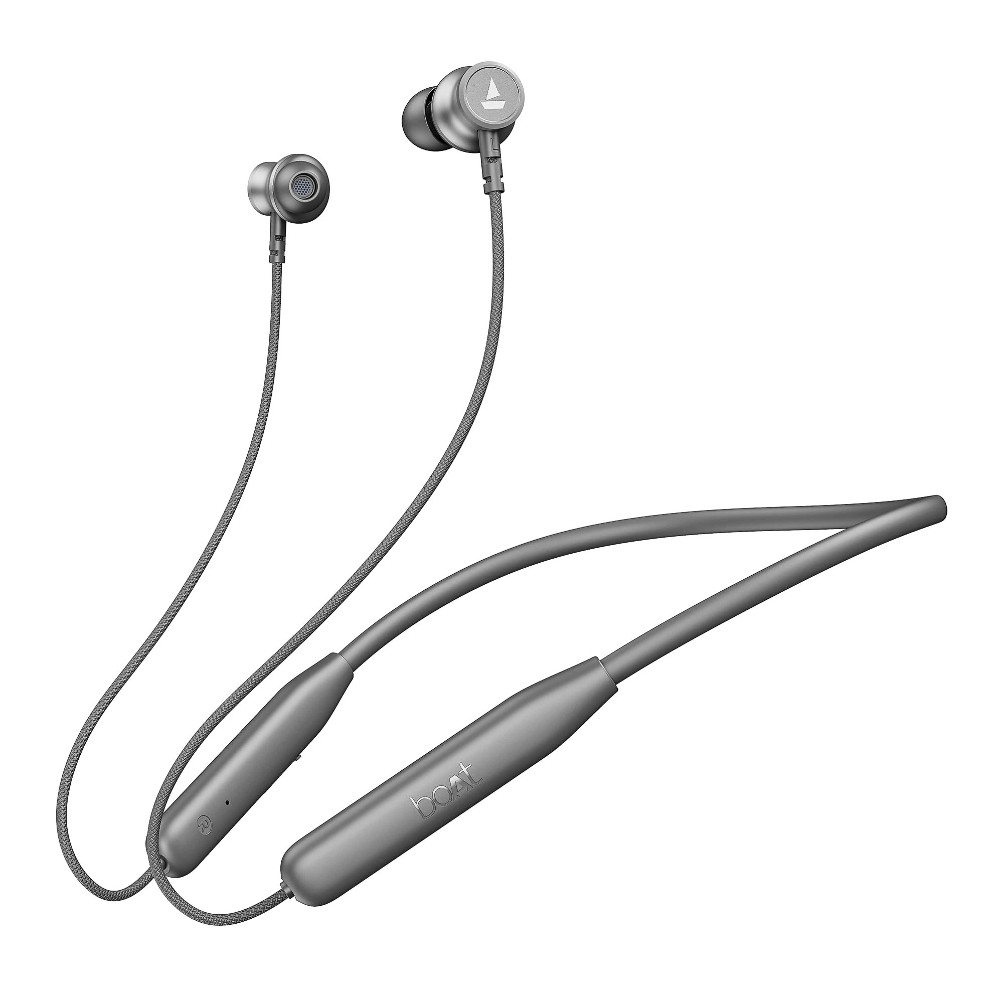 Boat Rockerz 113, 40H Battery, Dual Pair, Fast Charge, ENx Tech, Stream Ad Free Music via App Support, Magnetic Buds, Blue...
