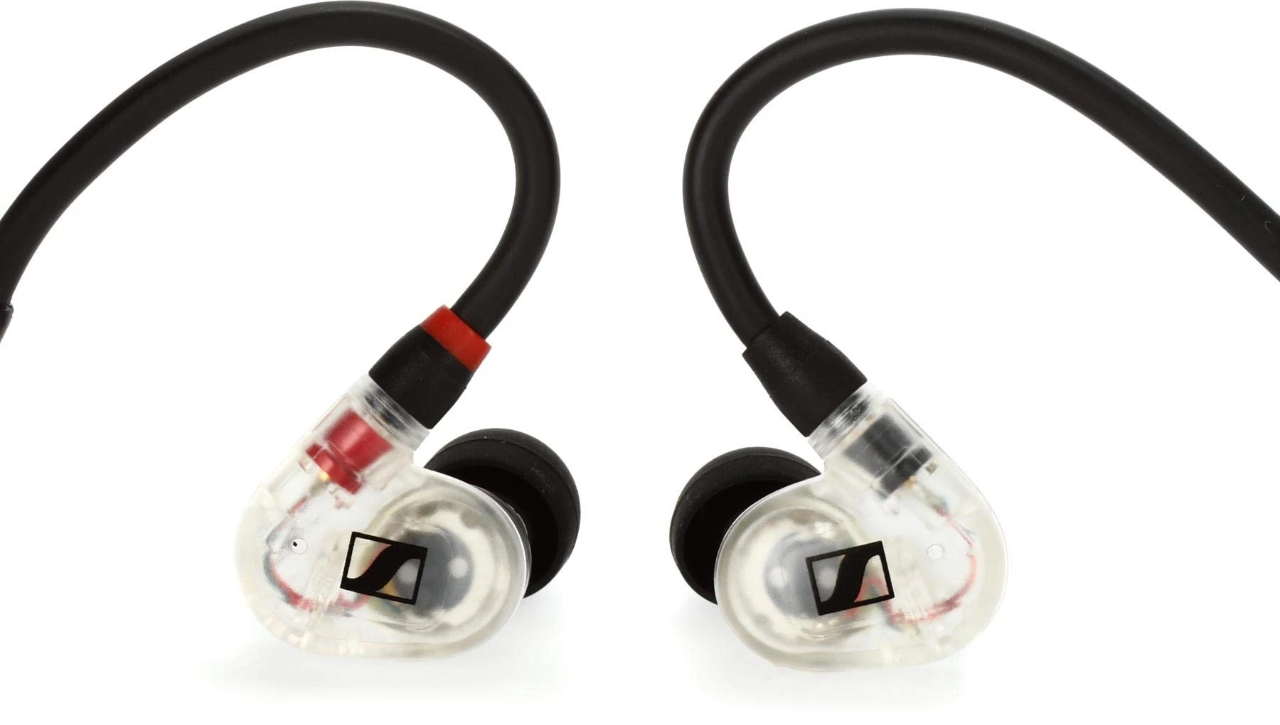 Sennheiser IE 100 Pro Wired In‑Ear Monitors | Clear | Precision Dynamic Drivers | Detachable Cable | 20 Hz–...