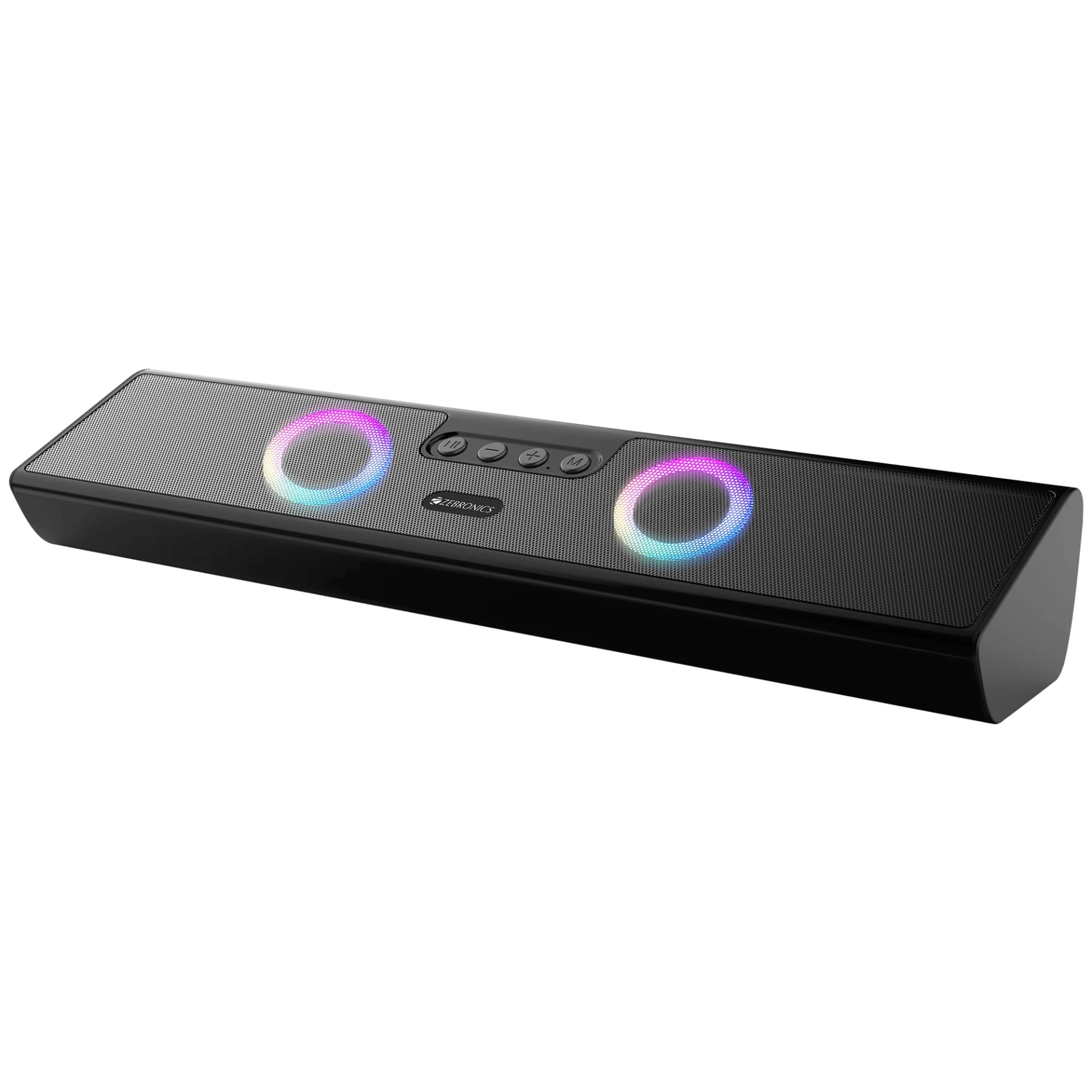 ZEBRONICS Astra 35, Portable Bluetooth Speaker, 16 Watts, Upto 8h Backup, Dual Drivers + Dual Passive Radiators, Call Func...